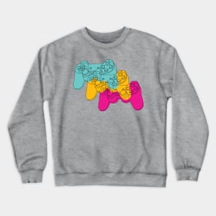 Layers of Controllers Crewneck Sweatshirt